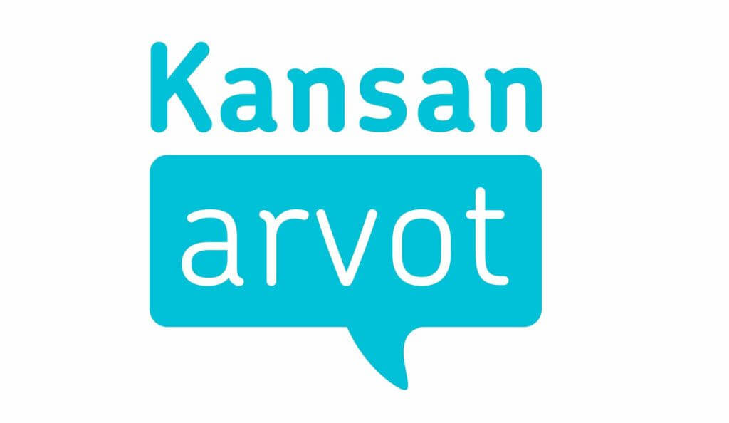 (Suomeksi) Kansan arvot logo